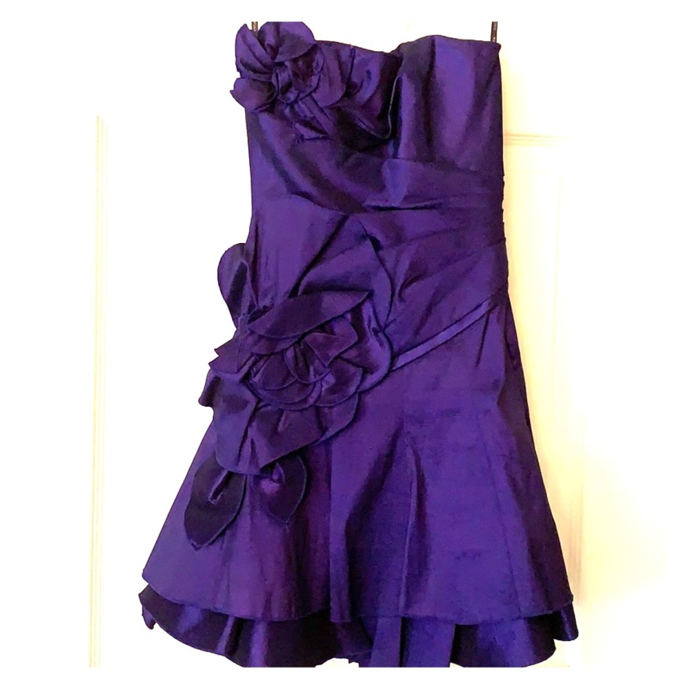 Purple formal dress